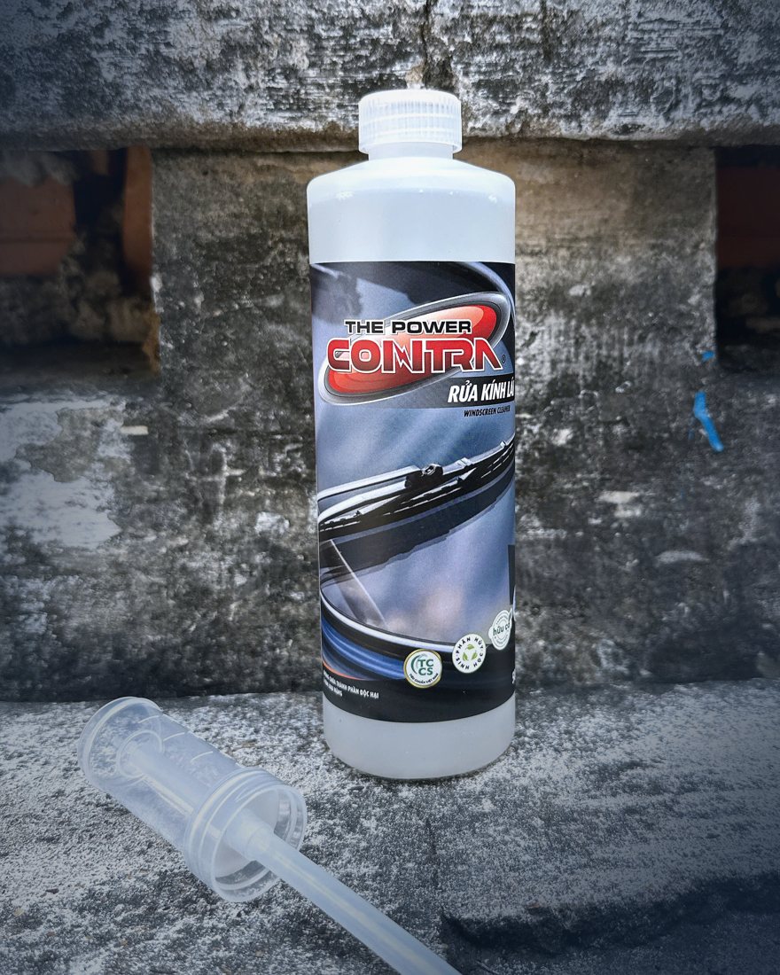 Combo Dưỡng 500ml + Nước rửa kính lái 500ml